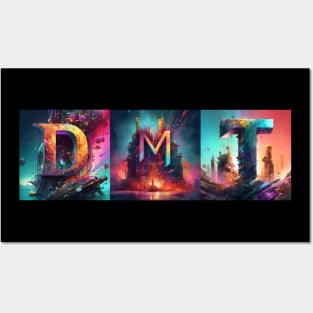 DMT Typography Art Posters and Art